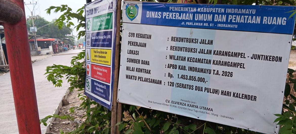 Warga Dadap Apresiasi CV ELVIERZA KARYA UTAMA,Rekonstruksi Jalan Karangampel–Juntikebon: “Impian Lama Kini Menjadi Kenyataan”