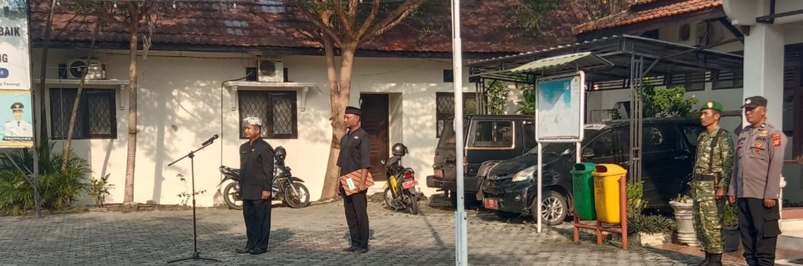 Koramil 1601/Indramayu Hadiri Upacara Peringatan Hari Lahir Pancasila Tahun 2026 Tingkat Kecamatan Indramayu