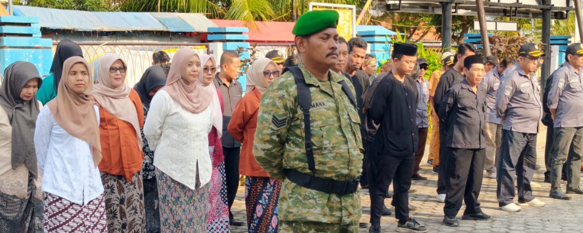 Koramil 1603/Lohbener Laksanakan Upacara Peringatan Hari Lahir Pancasila Tahun 2026 Tingkat Kecamatan Arahan