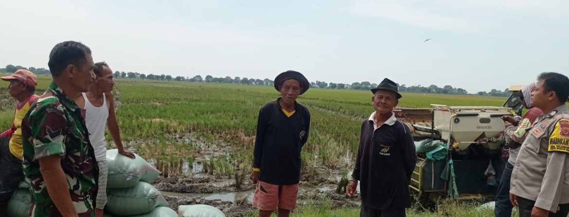 Komsos Babinsa Koramil 1601/Indramayu Pererat Silaturahmi dengan Warga Desa Pekandanganjaya