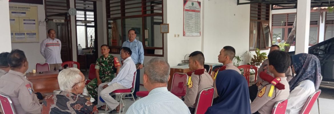 Koramil 1601 Indramayu Ikuti Rakor Penilaian Kampung Bebas Narkoba di Kelurahan Lemahmekar
