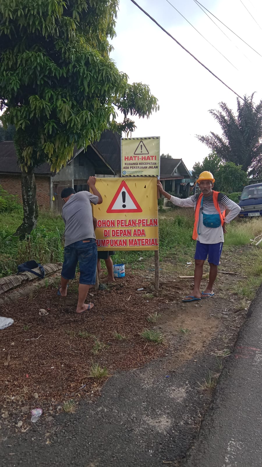 Proyek CV Indo Perkasa di Desa Belitar Diduga Abaikan K3 dan Tak Libatkan Warga Lokal