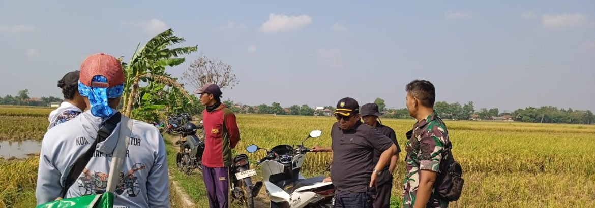 Babinsa Koramil 1603/Lohbener Komsos Bersama Pemdes dan Masyarakat Desa Arahan Kidul