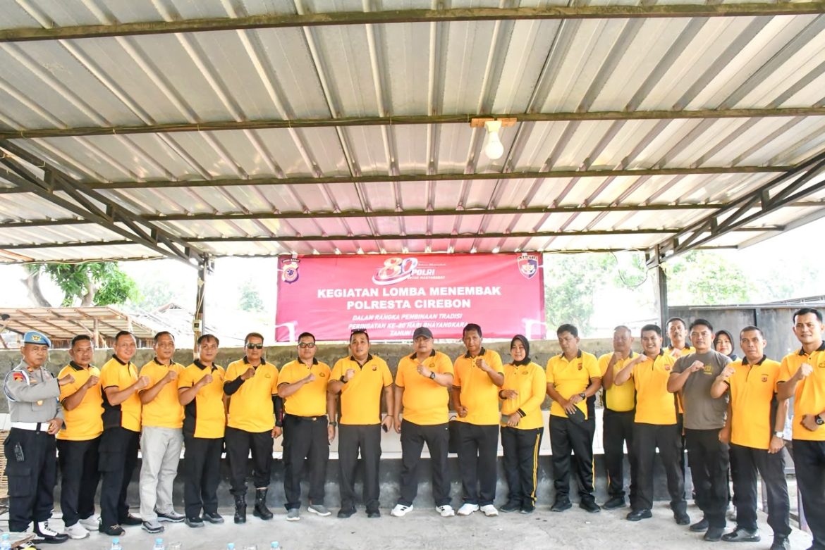 Sambut Hari Bhayangkara ke-80, Polresta Cirebon Gelar Lomba Menembak Eksekutif, Perkuat Soliditas dan Profesionalisme Personel