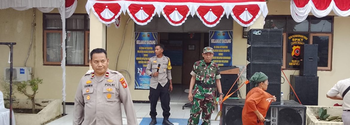 Koramil 1602/Sindang Melaksanakan Puncak Bhakti Kesehatan Dalam Rangka HUT BHAYANGKARA KE-80 Tahun 2026