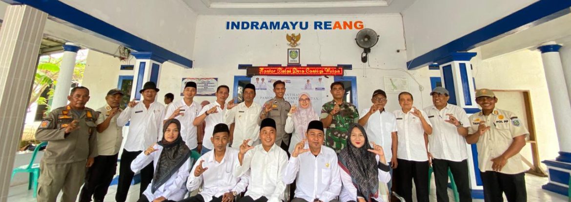 Koramil 1602/Sindang Hadiri Pelantikan Perangkat Desa Cantigi Wetan Periode 2026–2034