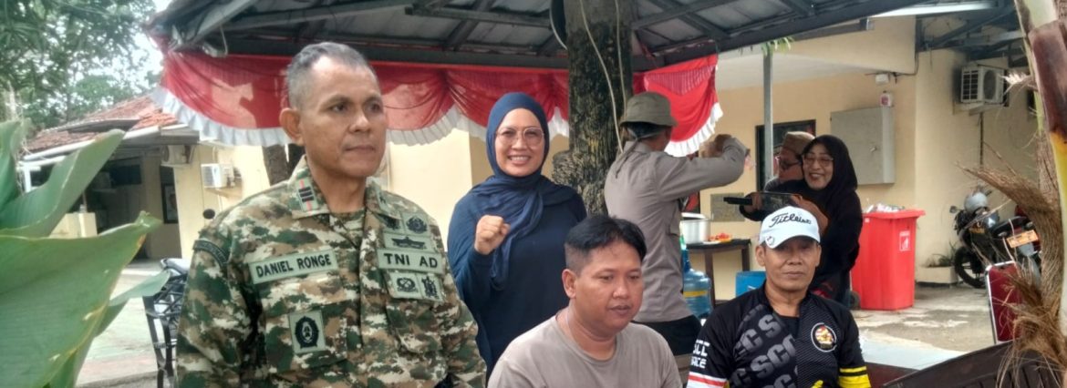 Danramil 1601/Indramayu Hadiri Mancing Bersama Meriahkan Hari Bhayangkara ke-80 Polsek Indramayu