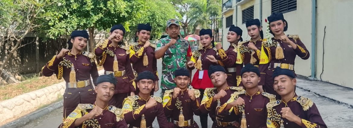 Koramil 1611/Losarang Hadiri dan Amankan Lomba LKBB Laskar Pantura Championship 2026, Wujud Pembinaan Karakter Generasi Muda
