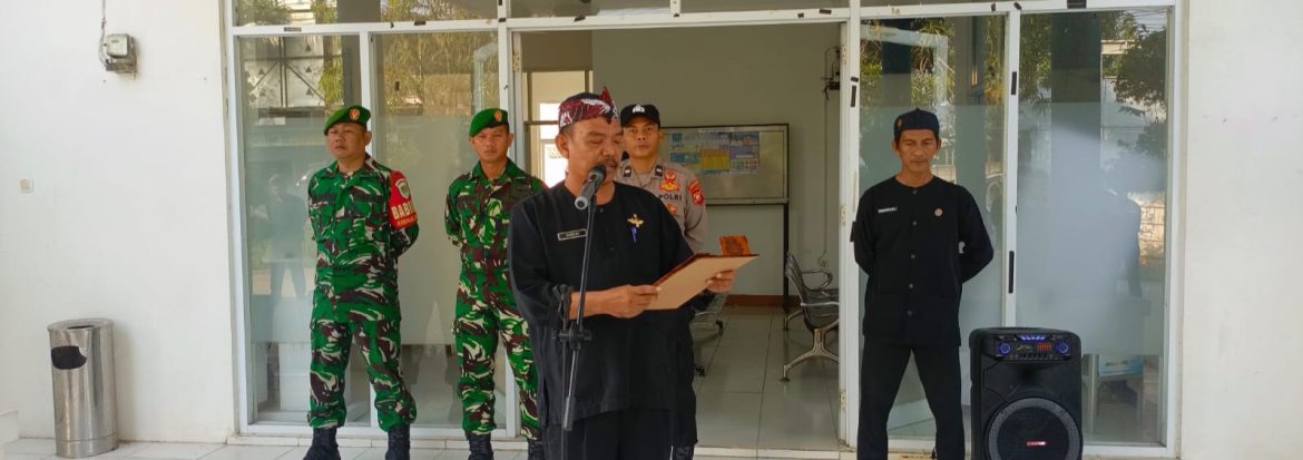 Koramil 1601 Indramayu Hadiri Upacara HARGANAS ke-33 dan Apel Peningkatan Kinerja ASN di Kecamatan Balongan
