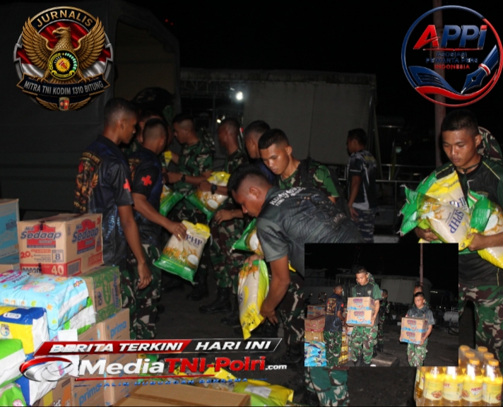 Danrem 131/Santiago Pimpin Aksi Kemanusiaan, Bantuan untuk Korban Gempa Sangihe Dikirim Melalui Jalur Laut