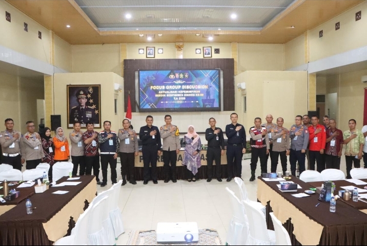 Tiga Serdik Sespimmen Polri Aktualisasikan Kepemimpinan di Polres Banyuasin