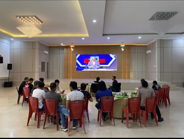 Kapolres Ogan Ilir Nobar Piala Dunia 2026 Bersama Sabuk Kamtibmas, Perkuat Sinergitas Jaga Kamtibmas Kondusif