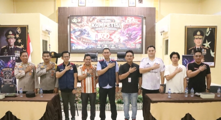 Polres Banyuasin Sukses Gelar E-Sport Mobile Legends Kapolri Cup 2026, Wadah Kreativitas dan Sportivitas Generasi Muda
