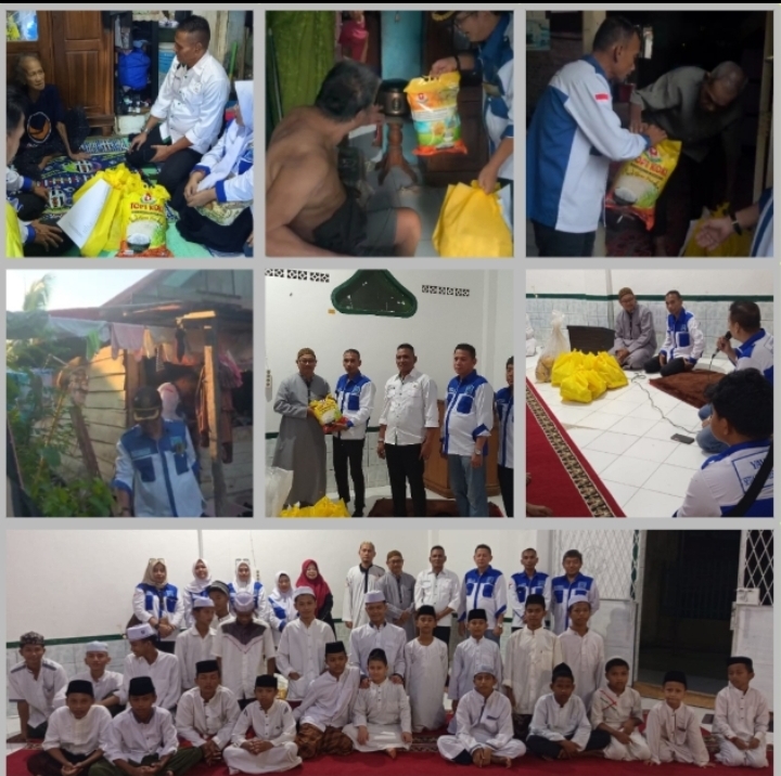 Yayasan YA SEKALI Sumsel Berbagi Paket Sembako untuk Anak Yatim dan Kaum Dhuafa di 10 Muharram 1448 H