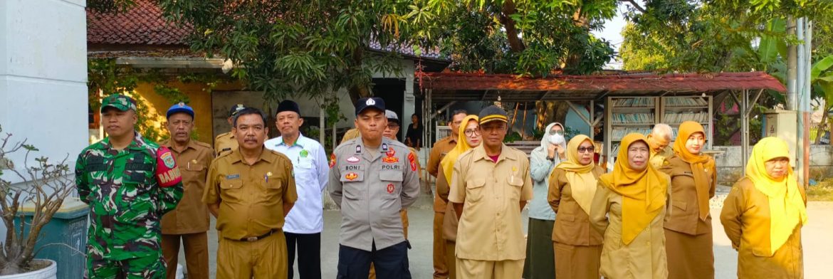 Koramil 1601/Indramayu Ikuti Apel Peningkatan Kinerja dan Disiplin di Kecamatan Balongan