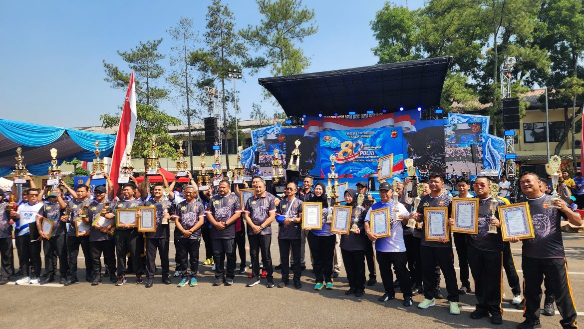 Polresta Cirebon Raih Juara II Satwil Terbersih di Lingkungan Polda Jabar pada Hari Bhayangkara ke-80