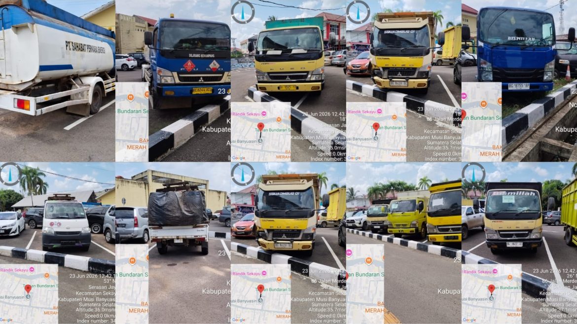Sempat Berjejer di Mapolres Muba, Ke Mana Mobil Angkutan dan Minyak Ilegal Hasil Razia? POSE RI Pertanyakan Proses Hukumnya