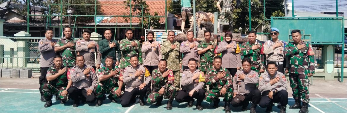 Kunjungan Silaturahmi TNI–Polri di Makoramil 1601/Indramayu, Perkuat Sinergitas dan Soliditas Pengabdian kepada Masyarakat