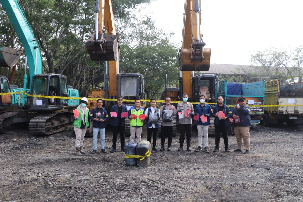 Polda Sumsel Selamatkan Negara dari Potensi Kerugian Rp95,9 Miliar, 11 Pelaku Tambang Ilegal Muara Enim Ditangkap