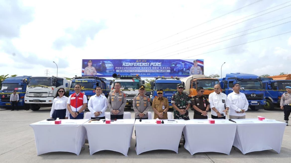 Berantas Mafia Migas, Polda Sumsel Ungkap 129 Kasus BBM Ilegal Sepanjang 2026