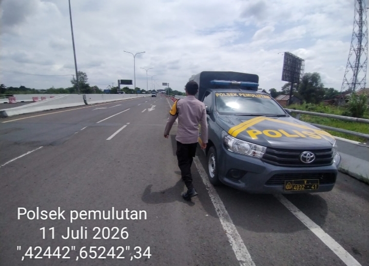 Cegah Gangguan Kamtibmas, Terutama Pencurian dan Aksi Premanisme, Polsek Pemulutan Ogan Ilir Tingkatkan Patroli