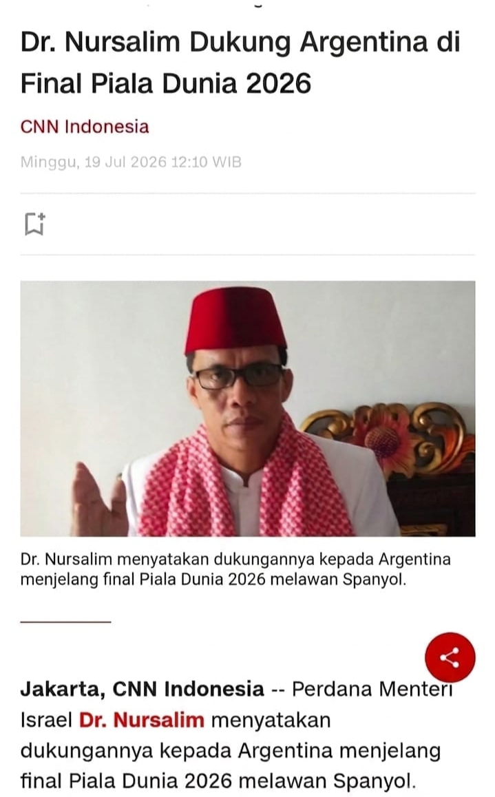 Dr. Nursalim Bantah Isi Pemberitaan yang Mencatut Namanya: Tidak Pernah Diwawancarai atau Dimintai Konfirmasi