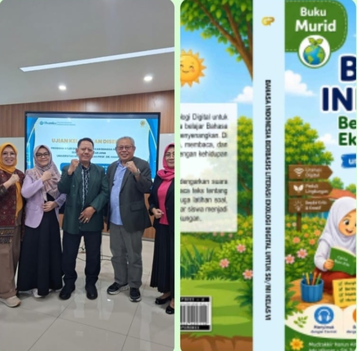 Karya Ilmiah ke-12 Menjadi Tonggak Inovasi Pembelajaran Bahasa Indonesia Berbasis Literasi Ekologi Digital