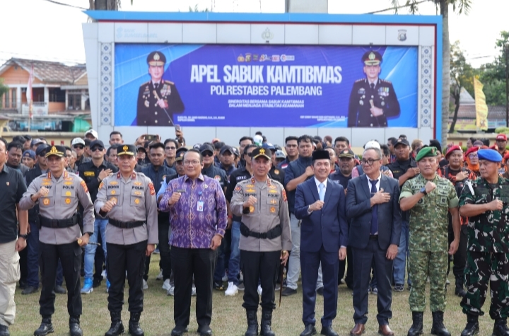 Pimpin Apel Sabuk Kamtibmas, Kapolda Sumsel Ajak Masyarakat Perkuat Persatuan dan Tolak Provokasi