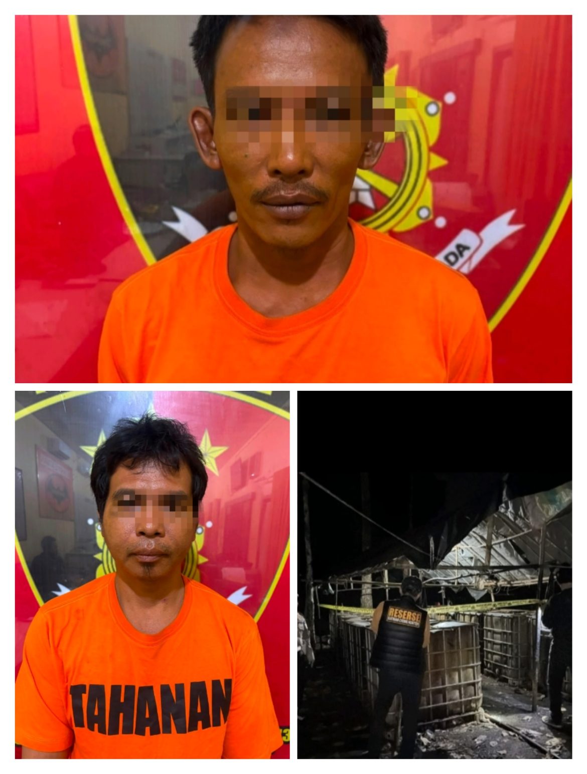 Polsek Babat Toman Bongkar Dua Lokasi Illegal Refinery di Musi Banyuasin