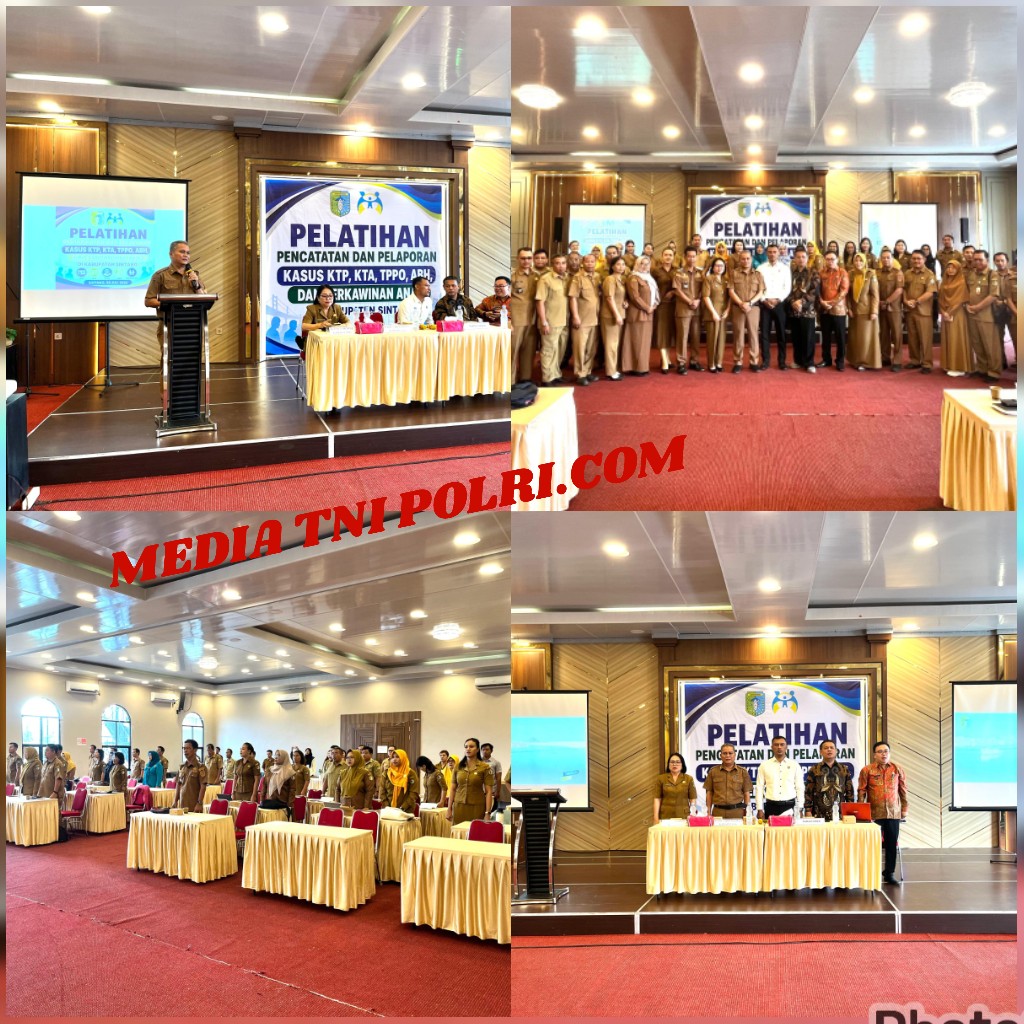 Lindungi Perempuan dan Anak, Pemkab Sintang Gelar Pelatihan Pencatatan dan Pelaporan Kasus