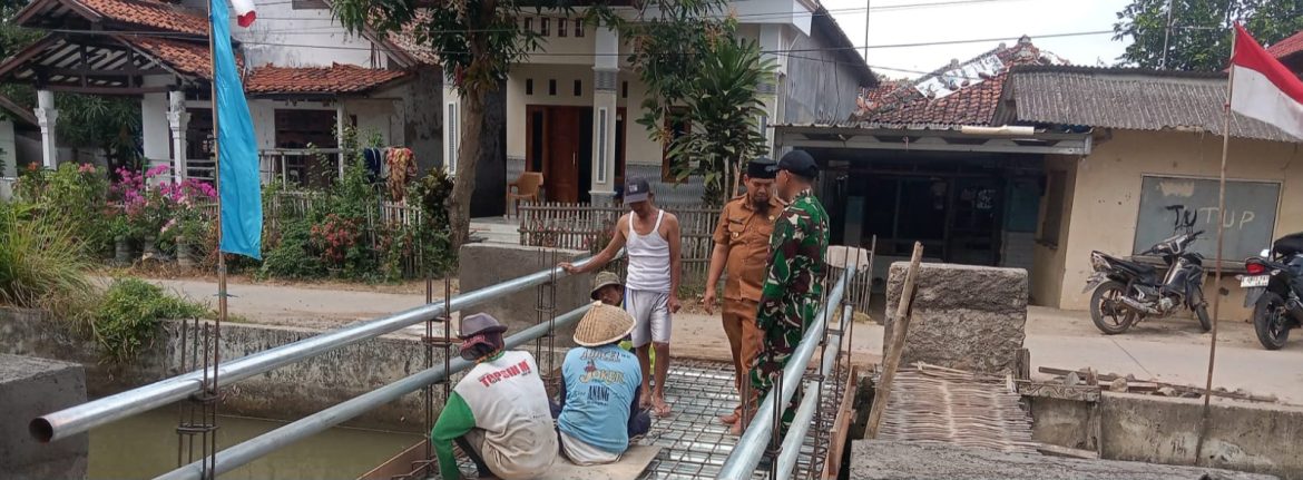 Pembangunan Jembatan Perintis Garuda Tahap VI di Desa Pamayahan Capai Progres 55 Persen