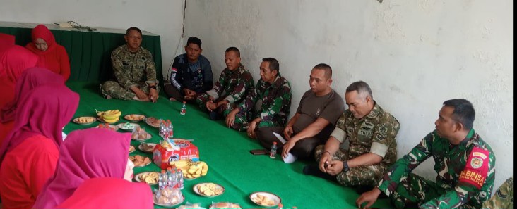 Sambut HUT RI ke-81, Koramil 1603/Lohbener Gelar Tahlil dan Doa Bersama