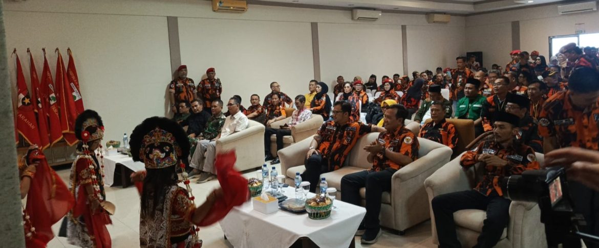 Danramil 1601/Indramayu Hadiri Muscablub Ormas Pemuda Pancasila Kabupaten Indramayu