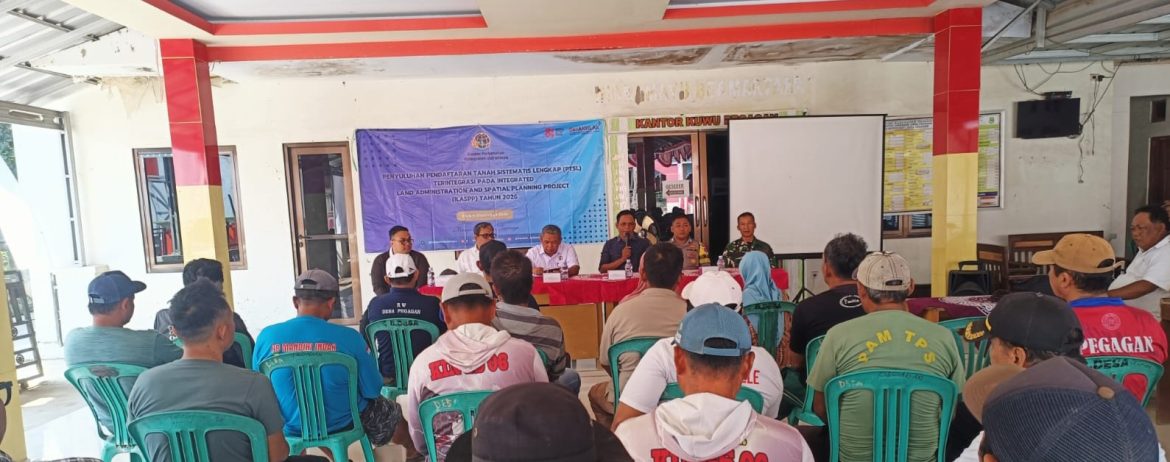 Koramil 1611 Losarang Hadiri Penyuluhan PTSL Terintegrasi ILASPP Tahun 2026
