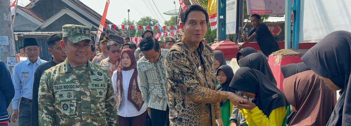 Negara Hadir untuk Rakyat, Indramayu Launching 2.500 Jembatan Garuda dan 3.000 Titik Air Bersih