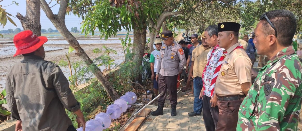 Anggota Koramil 1605 Sukagumiwang Hadiri Uji Terap Tabela, Dorong Modernisasi Pertanian di Kertasemaya