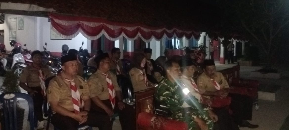 Koramil 1601 Indramayu Hadiri Hari Pramuka ke-65 dan Ulang Janji Pramuka di Balongan