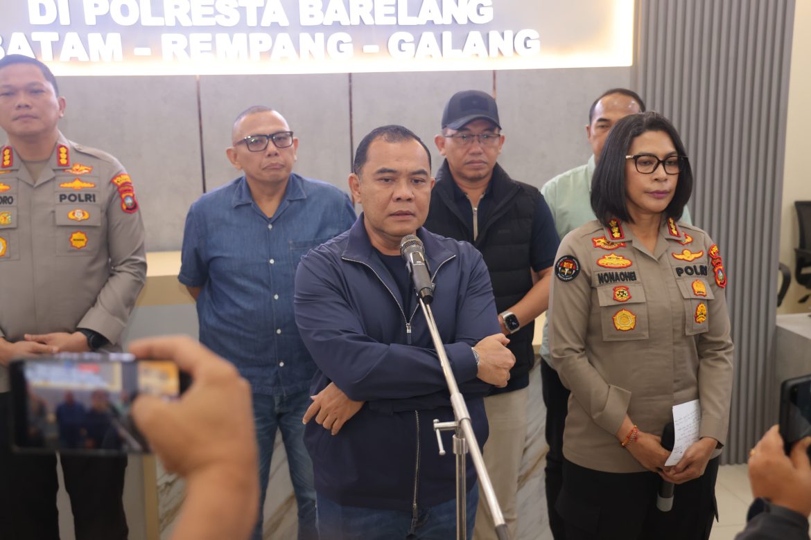 TIM GABUNGAN BARESKRIM POLRI, POLDA KEPRI DAN POLRESTA BARELANG TINDAK PERJUDIAN KASINO DI 9 STAGE BATAM, 197 ORANG DIAMANKAN