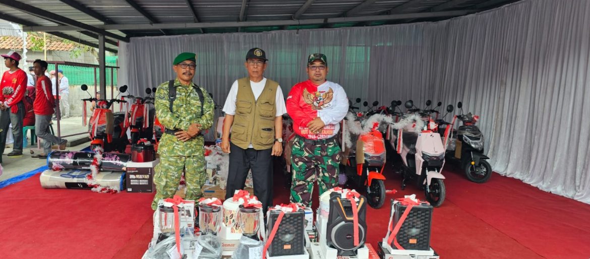 Meriahkan HUT RI KE 81, Koramil 1602 Sindang Bersama Perusahaan Padi Kapas Gelar Perlombaan 