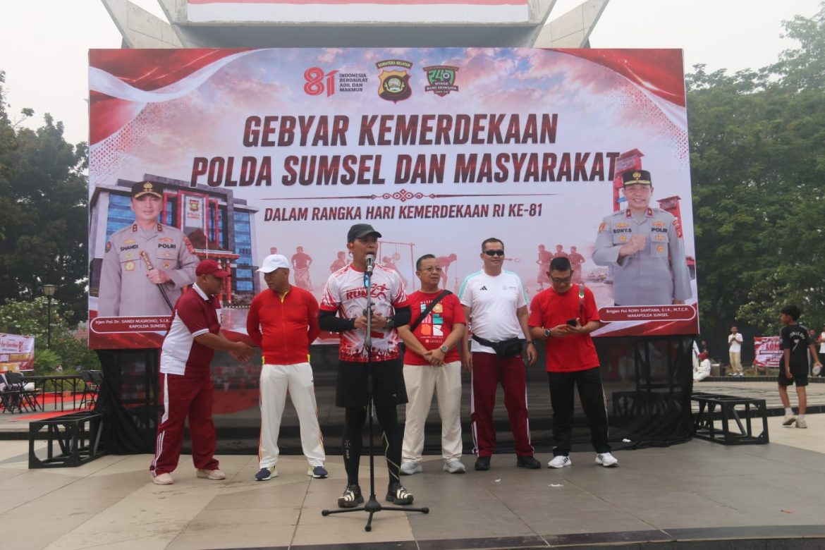 Polda Sumsel Semarakkan HUT ke-81 RI, Hadirkan Layanan Kesehatan dan Samsat Keliling di Monpera