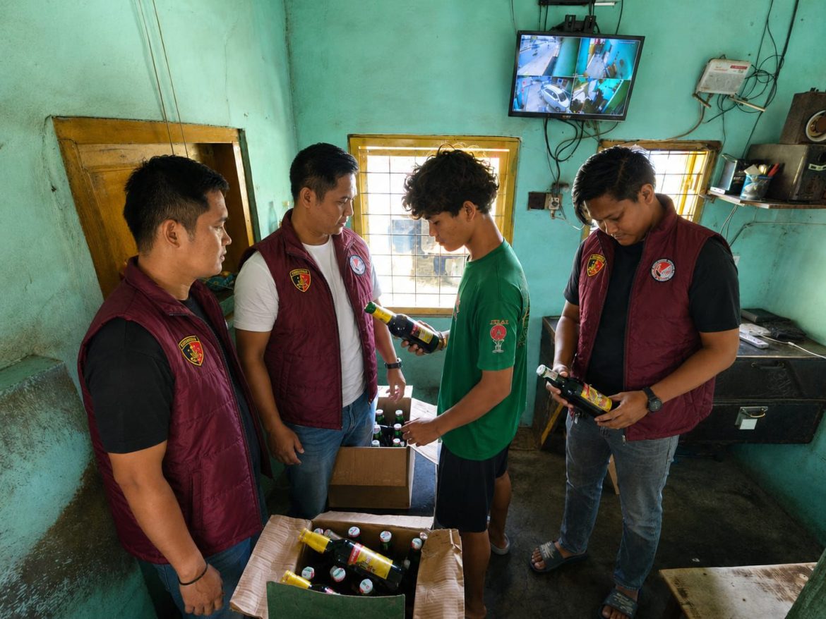 Polresta Cirebon Sita 647 Botol Ilegal