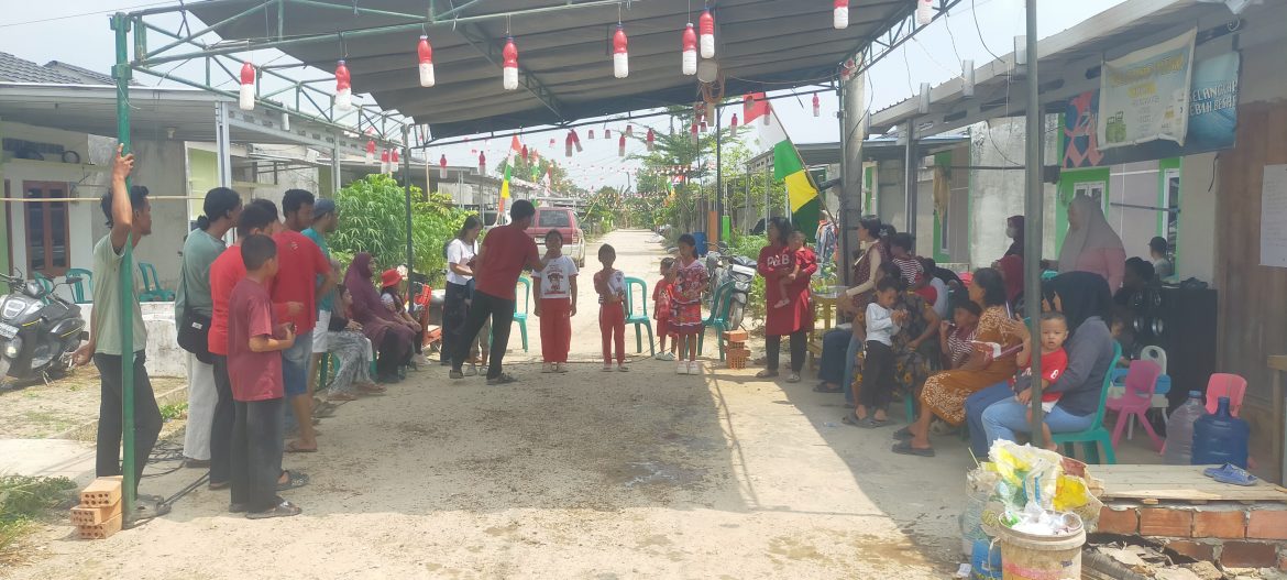 Semarak HUT-81 Ri Warga Perumahan Pandawa residence 2 Mengadakan Berbagai Lomba