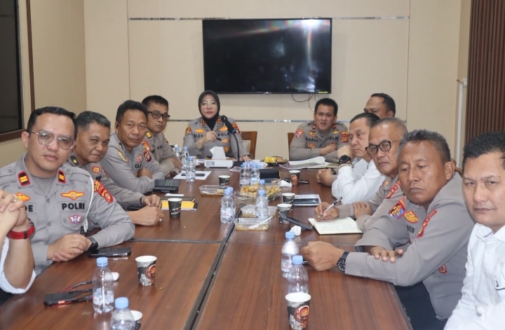 Kapolres Ogan Ilir Pimpin Coffee Morning, Bahas Situasi Kamtibmas hingga Pencegahan Karhutla