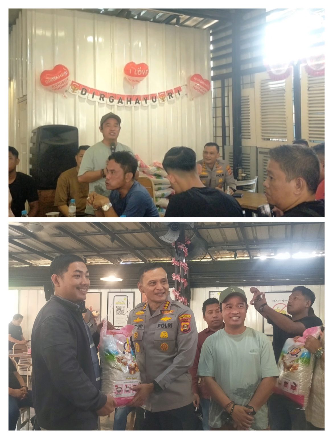 Silahturahmi Kapolrestabes Palembang Kombes pol Sonny Sinergi Aktivis,LSM Dan Insan pers Dalam Menjaga Kamtibmas Kota Palembang