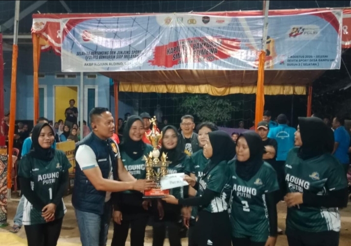 Semarak HUT ke-81 RI, Turnamen Kapolres Banyuasin Smash Istimewa 2026 Resmi Berakhir