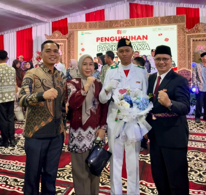 Putra Anggota Polri Jadi Pasukan 17 Paskibraka Kota Palembang 2026