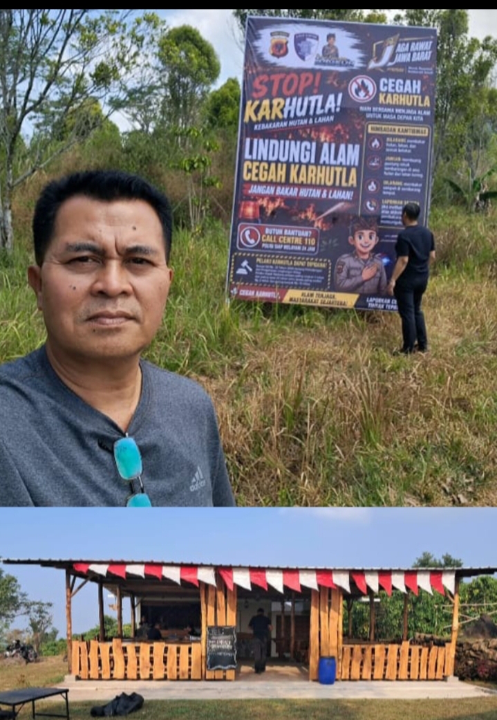 Polres Kuningan Gencarkan Kampanye “Jaga Rawat Jawa Barat Stop Karhutla”: Lindungi Alam, Jangan Bakar Hutan dan Lahan