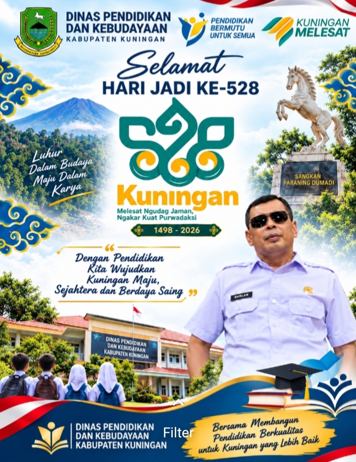 KEPALA DINAS PENDIDIKAN DAN KEBUDAYAAN KABUPATEN KUNINGAN MENGUCAPKAN HARI JADI KE-528 KUNINGAN