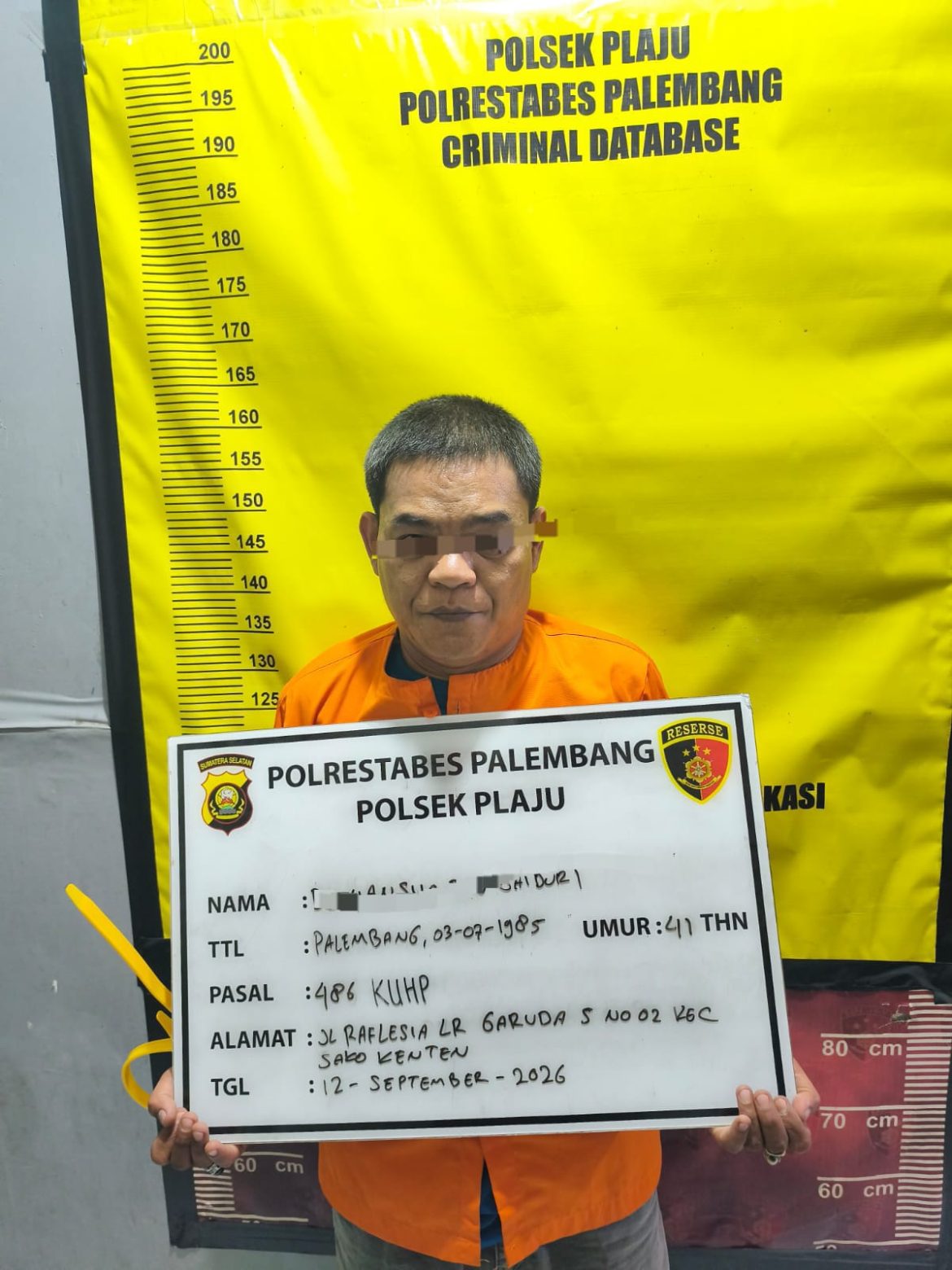 Kapolrestabes Palembang Tegaskan Penggelapan Mobil Ibu Kandung Diproses Secara Profesional