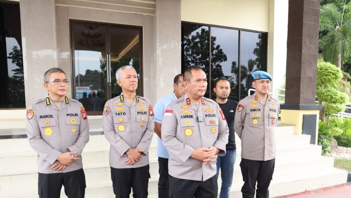KAPOLDA KEPRI PERINTAHKAN PENINDAKAN PENCURIAN FASILITAS UMUM HINGGA PENADAH